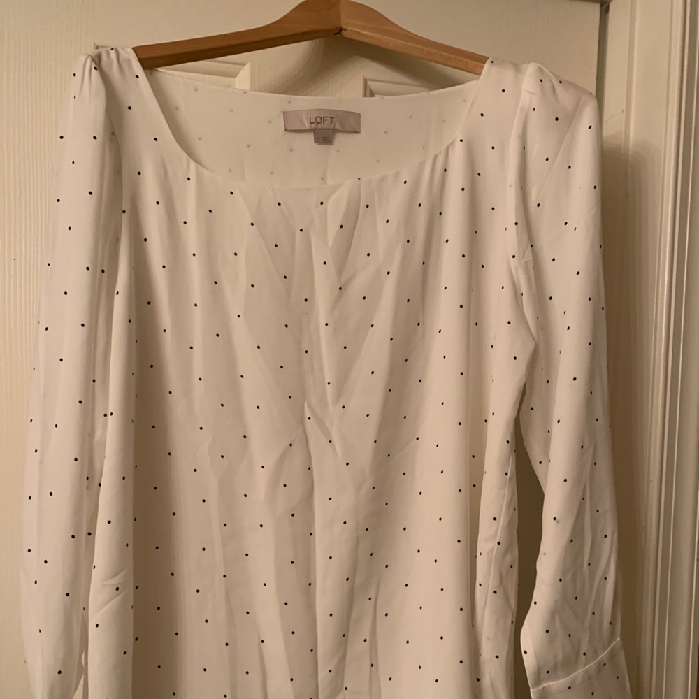 Loft long sleeve blouse